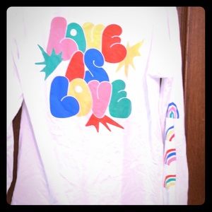 love is love long sleeve T-shirt